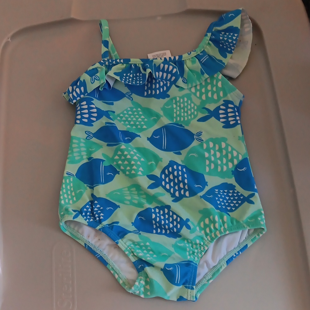 Carters fish print swimsuit